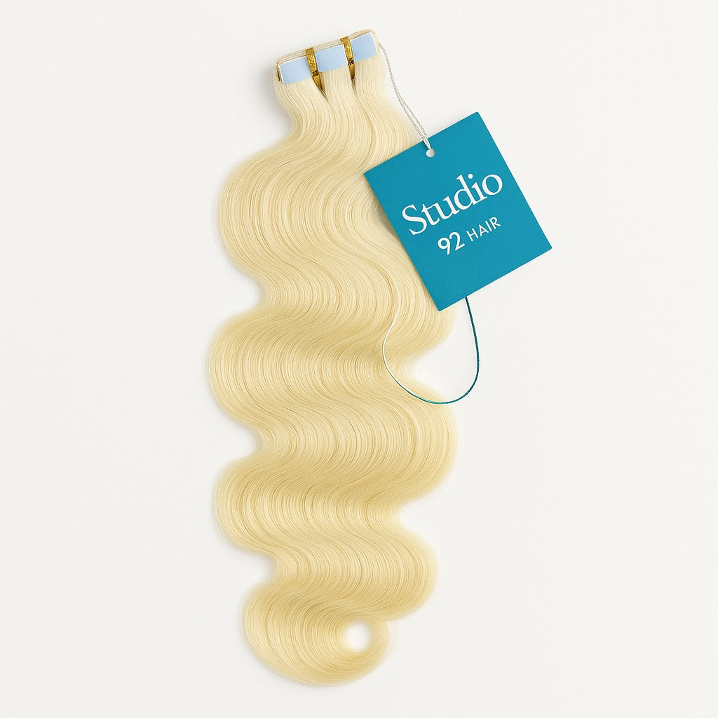 Body Wave Invisible Tape-Ins (Natural Blonde)