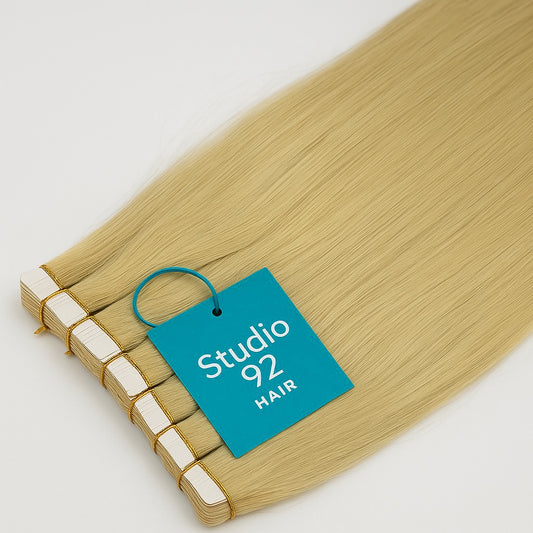 Straight Invisible Tape-Ins (Natural Blonde)