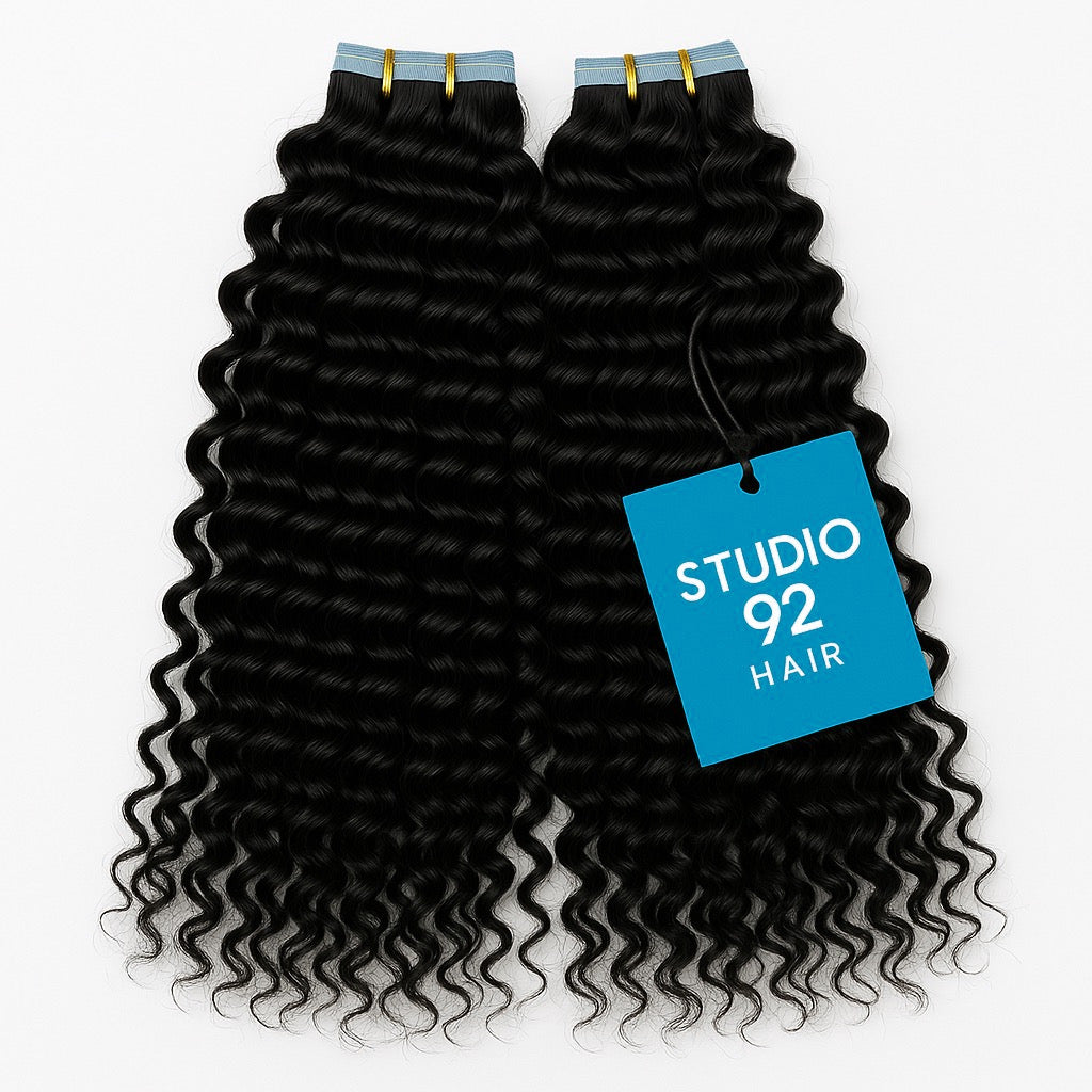 Deep Wave Invisible Tape-Ins (Natural Black)