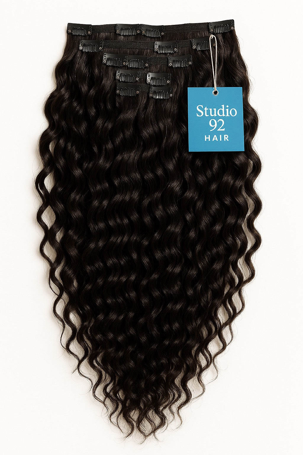 Deep Wave Classic Clip- Ins (Natural Black)