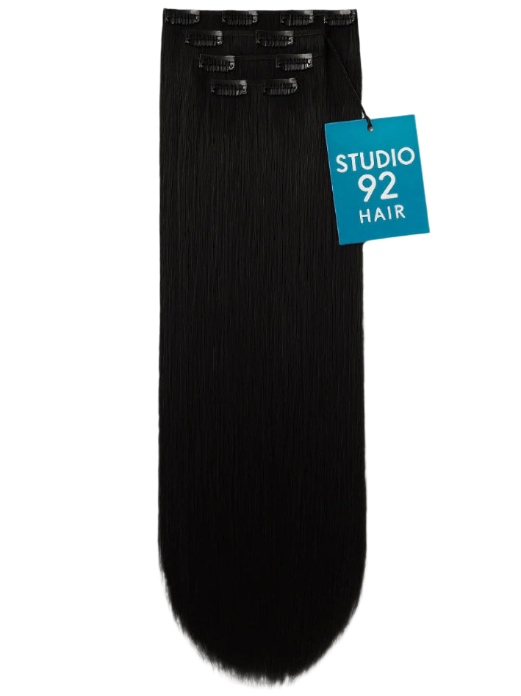 Straight Classic Clip-Ins (Natural Black)