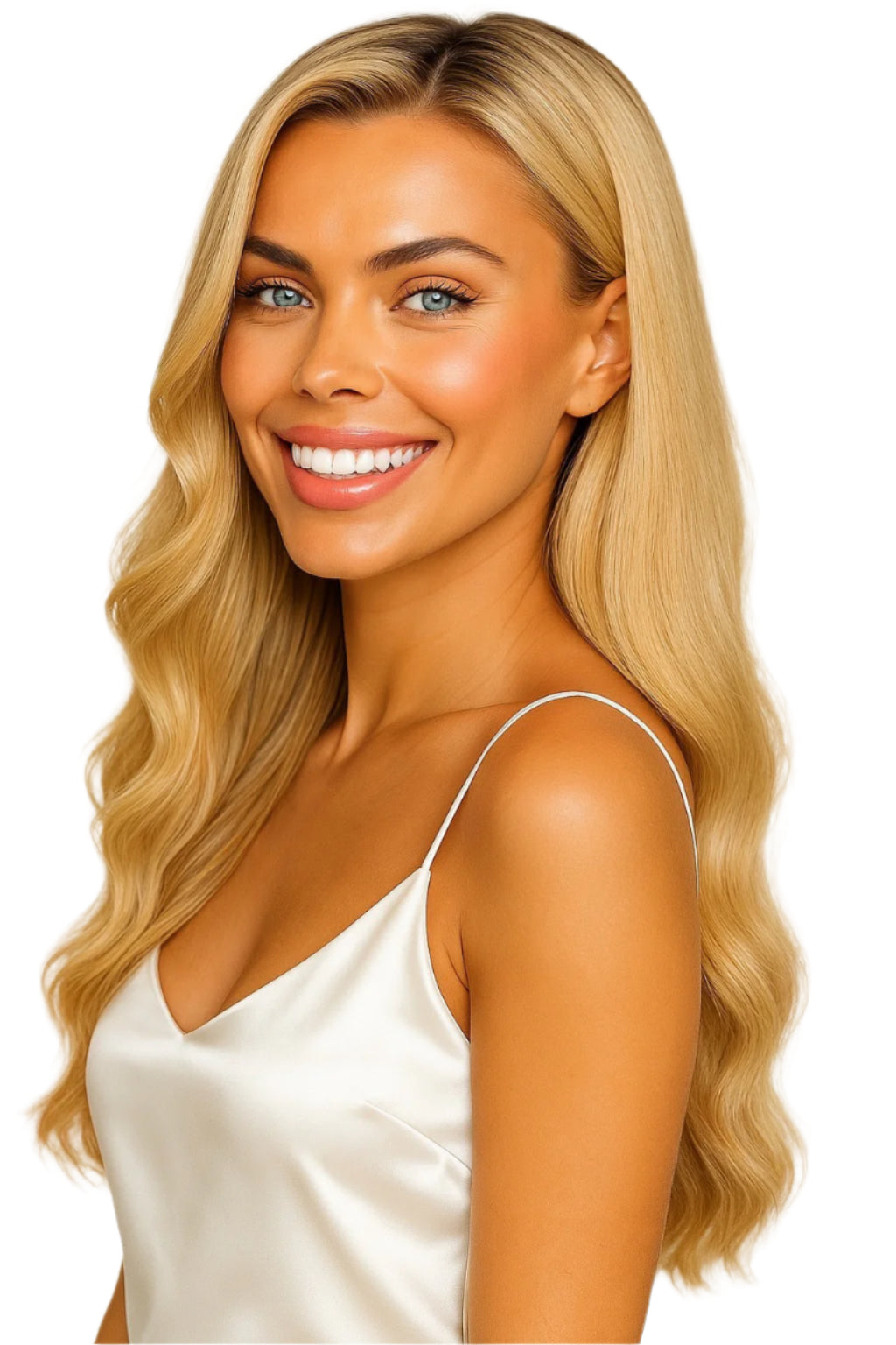 Blonde Body Wave Hand Tied Wefts
