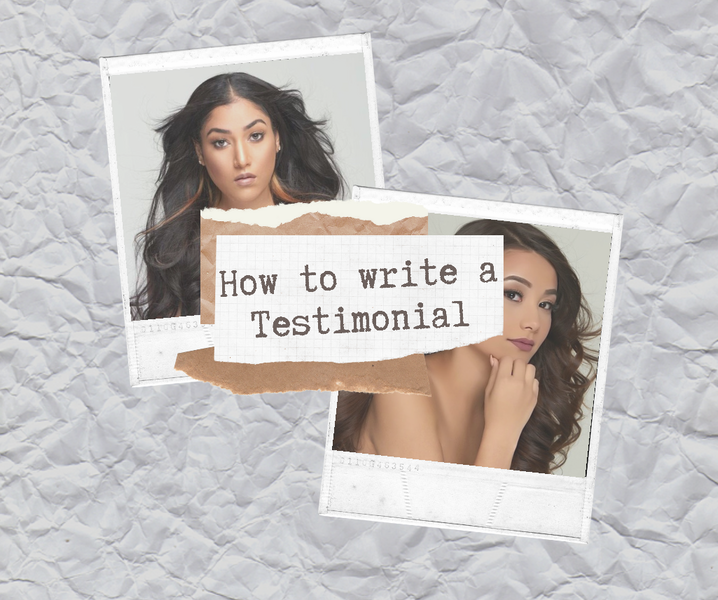 How To Write a Hair Testimonial