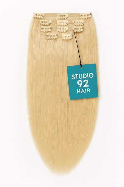 613 Icelandic Straight Classic Clip-Ins (Natural Blonde)