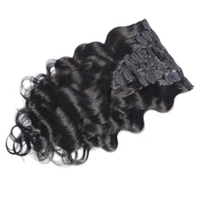 Load image into Gallery viewer, Body Wave Classic Clip- Ins (Natural Black)