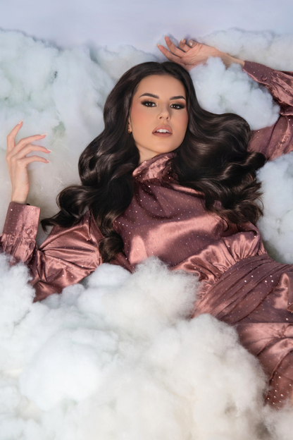 Cloud 92 Collection: 1B Cambodian Body Wave Classic Clip-Ins (Natural Black)