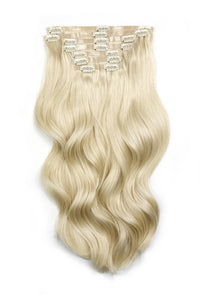 Body Wave Double Drawn Seamless Clip-Ins (Blonde)