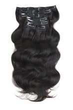 Load image into Gallery viewer, Body Wave Classic Clip- Ins (Natural Black)