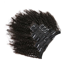 Load image into Gallery viewer, Afro Kinky Classic Clip-Ins (Natural Black)