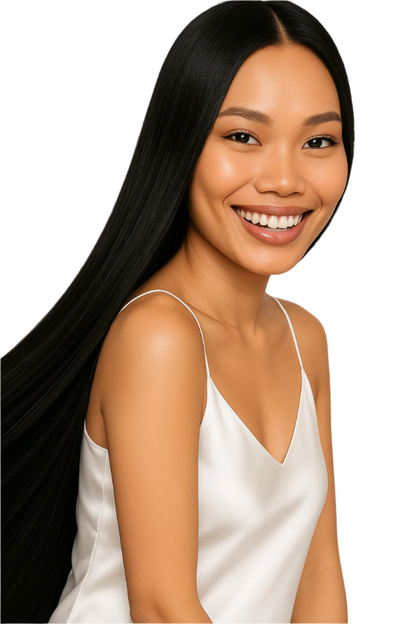 1B Straight Hand Tied Wefts