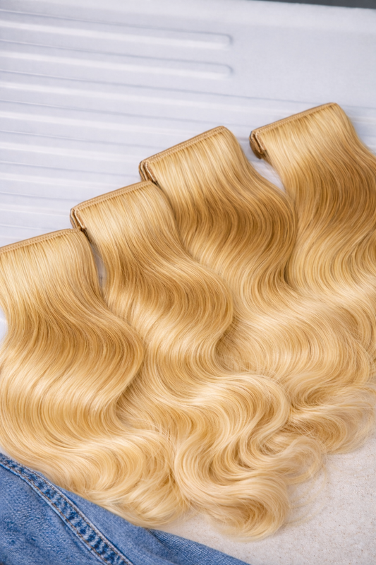 ROOT 92™ Collection: 613 Icelandic Body Wave Seamless Root Tape-Ins (Natural Blonde)