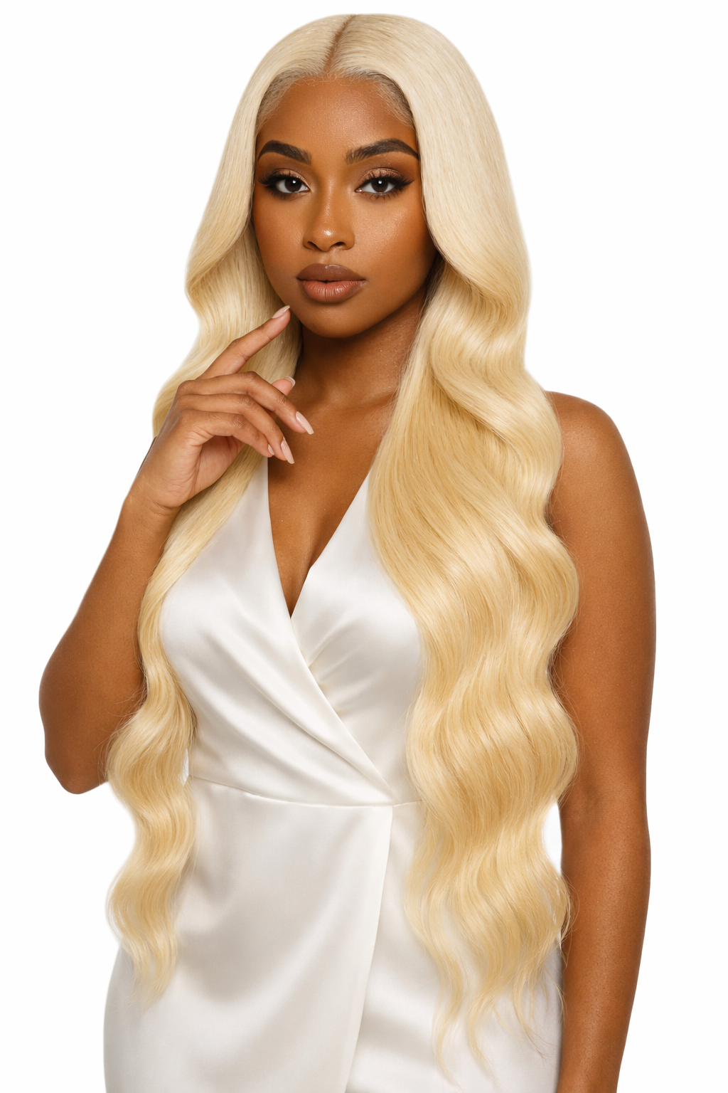 613 Icelandic Machine Wefts Body Wave Bundle Deals (Natural Blonde)