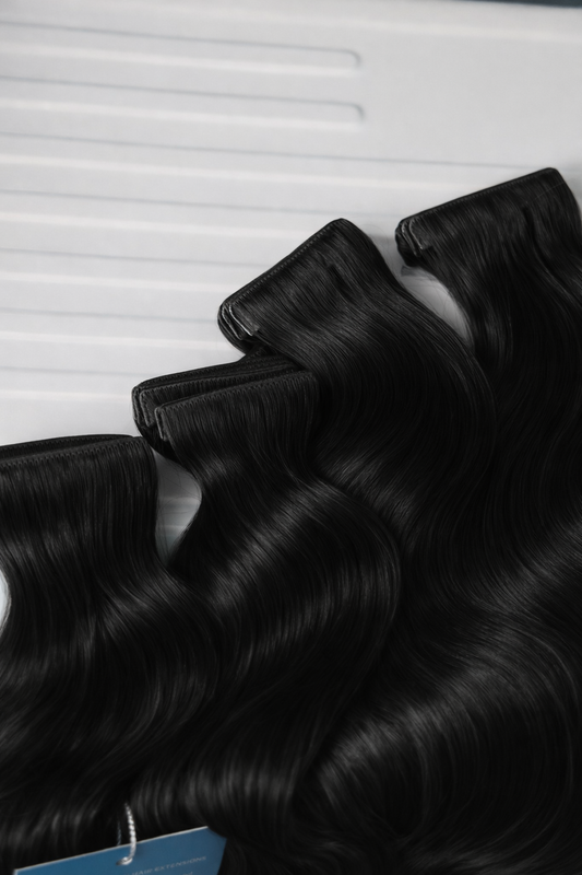 ROOT 92™ Collection: 1B Cambodian Body Wave Seamless Root Tape-Ins (Natural Black)
