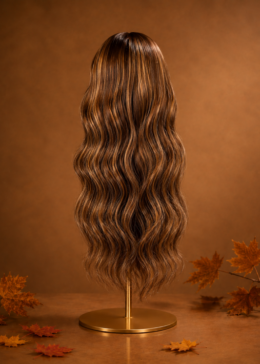 September Spice: 5x5 HD Lace Closure Glueless Wig