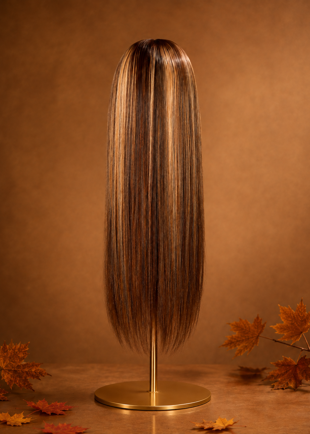 September Spice: 5x5 HD Lace Closure Glueless Wig (Cranberry)
