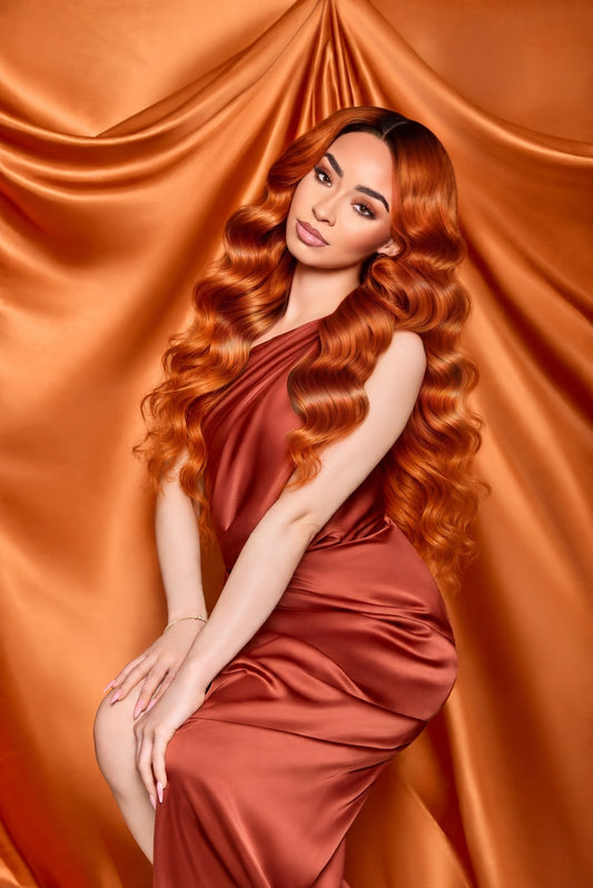 Autumn Allure: 13x4 HD Frontal Lace Glueless Wig
