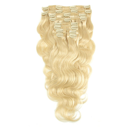 613 Icelandic Body Wave Classic Clip-Ins (Natural Blonde)